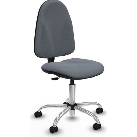 Algarra CP bali gris  base cromada ruedas autofrenantes 50mm
