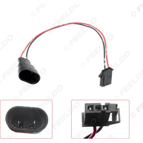 Câble adaptateur pour phares de voiture D5-21 vers 9006-11, câble d'alimentation, câble de conversion pour phares LED/HID, câble de conversion 12 V