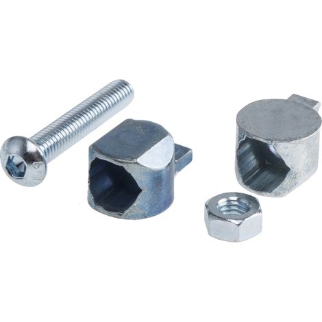 Connecteur universel RS PRO, profilé 30 mm, rainure 6mm en Zinc moulé ( Prix pour 1 )
