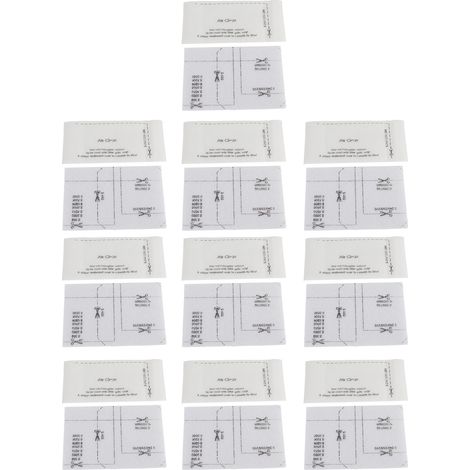 Lot de 10 filtres Air Clean pour aspirateur Miele S240, S250, S290, S300, S400, S500, S600
