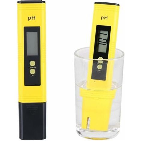 VURAHOME - pH-mètre, testeur de qualité de l'eau, testeur de pH professionnel avec écran LCD pour piscines, aquariums, plantes et eau potable. (1/5)