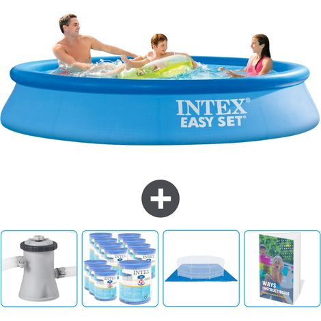 Intex Piscine Easy Set Ronde - 305x61 cm - 5-pièces SCB103 (1/5)