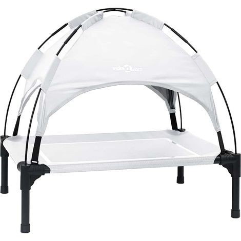 Lit pour Chien Gris Argenté s Acier CFW30740 (1/5)