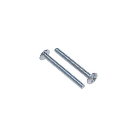 Vis de Fixation de Poignée et de Bouton M4x25 (Paquet de 10) Hex Zingué pour Cuisine, Chambre à Coucher, Tiroir, Armoire, Porte, Commode Universal Vis de Boulons de Machine (25mm x 2.5mm) H267 (1/5)