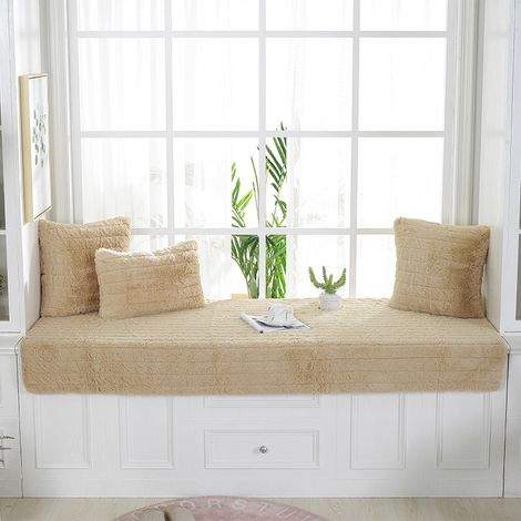 Filiyano-Coussin de rebord de fenêtre/balcon, housse de rebord de fenêtre universelle pour toutes les saisons, coussin moelleux pour la décoration (1/4)