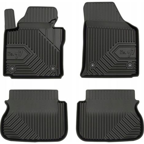 ALFOMBRAS DE GOMA Volkswagen Caddy 4 2015-2020 CANALETA 77 (1/5)