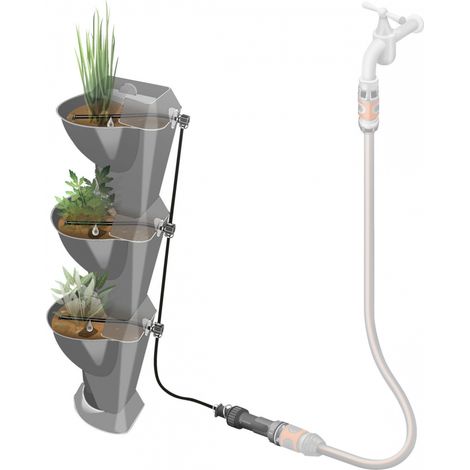 GARDENA NatureUp Bewässerungsset Ecke Wasserhahn
