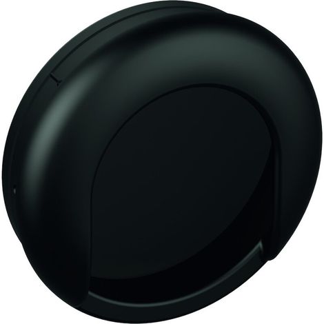 HEWI Einlassmuschel 535MLB PA ma 90 tiefschwarz L.75mm B.75mm - 535.75MLB 90 (1/3)