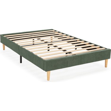 Base tapizada Bari 90x190 cm color Verde (1/5)
