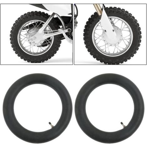 Chambre à air - - 2 pièces - 2.50/2.75-10 pouces - Caoutchouc butyle - Compatible motos tout-terrain (1/4)