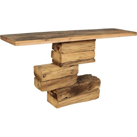 Console en bois recyclé Barry (1/5)