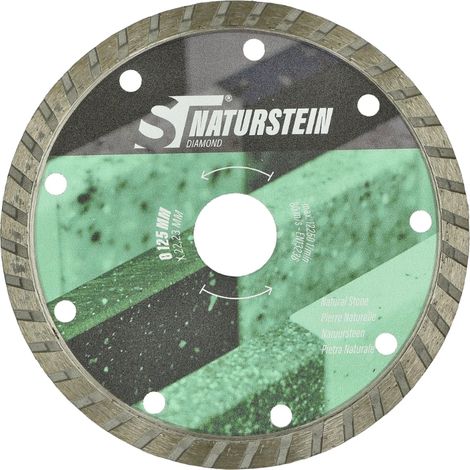 Disque à tronçonner diamanté universel Ø 125 mm pour la tuile et la pierre