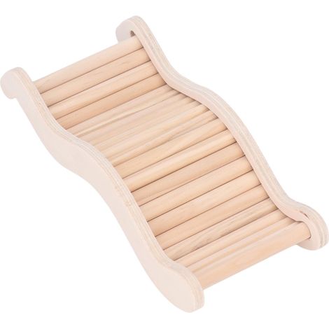 Échelle de Hamster, pont en bois, Installation facile, réduction de l'anxiété, jouet d'escalade interactif pour la décoration M (1/5)