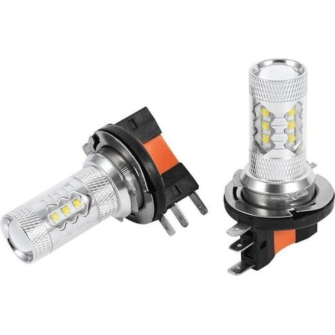 Fari Antinebbia LED Ad Alta Prestazione H15 80W3030 (2 Pezzi) (1/3)