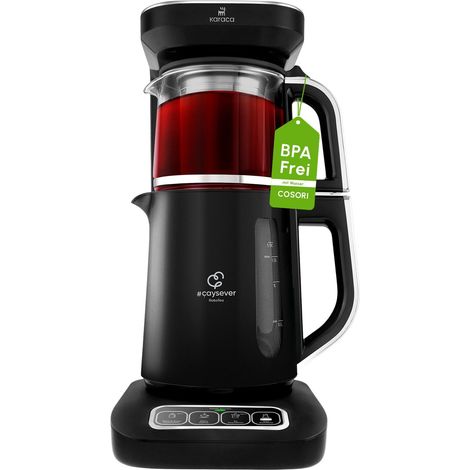 Théière en Verre, Theiere avec Infuseur, Bouilloire Electrique Temperature Reglable (1/5)