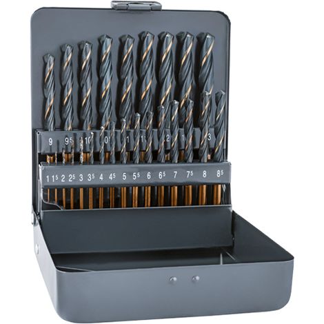 PUNTE SERIE METALLO """HSS SPRINT MASTER KM 25""" 25PZ ALPEN CASS. METALLO