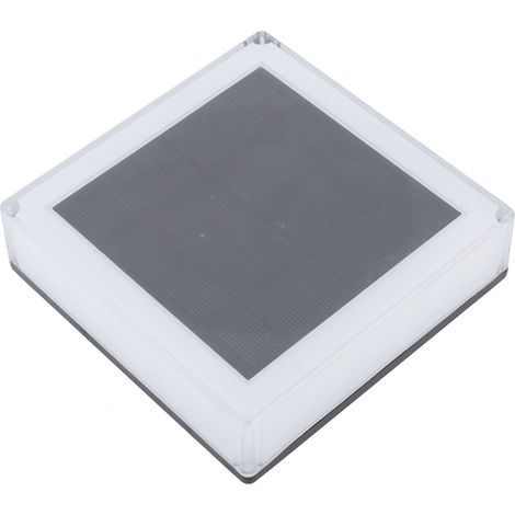 Lampadaire solaire extérieur étanche IP67 pour cours, balustrades, colonnes et clôtures (1/5)