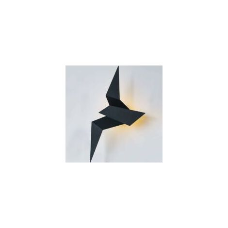 Moderne LED-Wandleuchte in Form eines fliegenden Vogels für Schlafzimmer, Wohnzimmer (-Crezuo)
