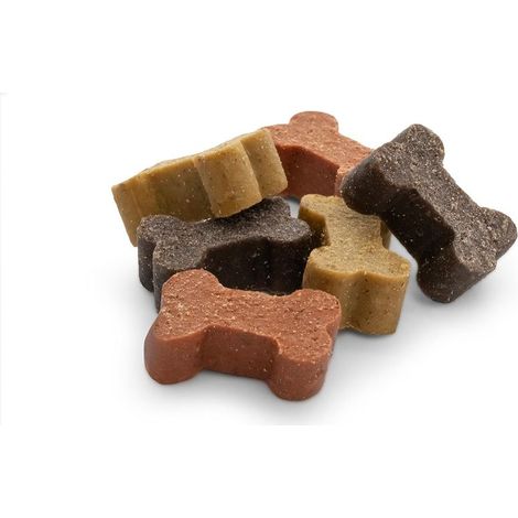 Tricky traps ossicini mix 300 g: Tricky traps snack semiumidi per cani ossicini mix