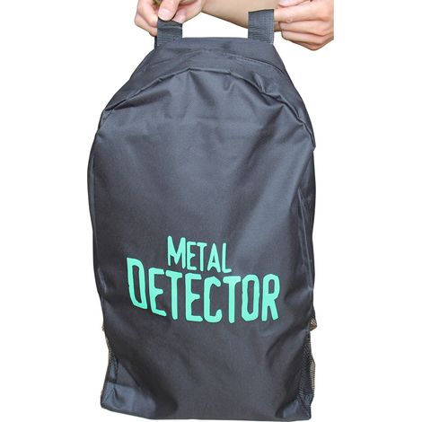 Rucksack für Metalldetektoren, geräumige Umhängetasche für Outdoor-Aktivitäten, Abenteuertasche, Canvas-Tasche (1/4)