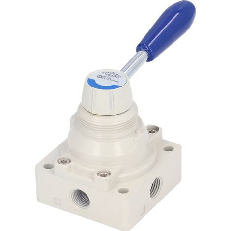 Drehhebel-Handventil zur Luftstromregelung 01,0 MPa 0‐145 Psi 2-Positionen 4-Wege-Pneumatikschalter 4HV210-06 (1/5)