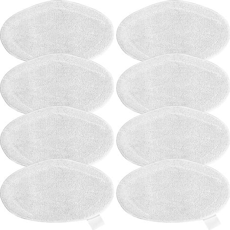 8 Pièces Vadrouilles de Rechange Lavables pour Brosse PAEU0332 Polti Vaporetto Vaporforce pour SV440, SV400, SV420, Smart 100 T (1/5)
