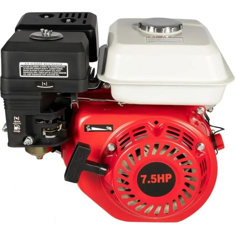 BOMCLAP Moteur à essence quatre temps, 7,5 ch, à soupapes en tête, monocylindre, moteur à essence, moteur électrique (1/5)