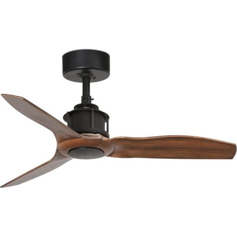 DC Ceiling Fan Just Fan XS Black / Walnut (1/4)