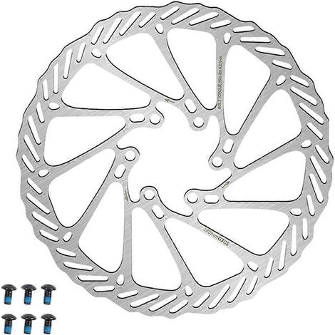 Disque de frein pour vélo G3, compatible VTT et vélo de route, avec fixation par 6 vis, ultraléger, 180 mm (1/5)