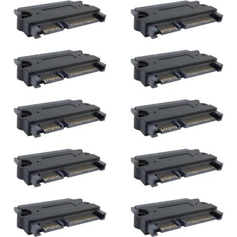10 adaptateurs convertisseur 22 broches 7+15 mâle vers 22 broches femelle (1/5)
