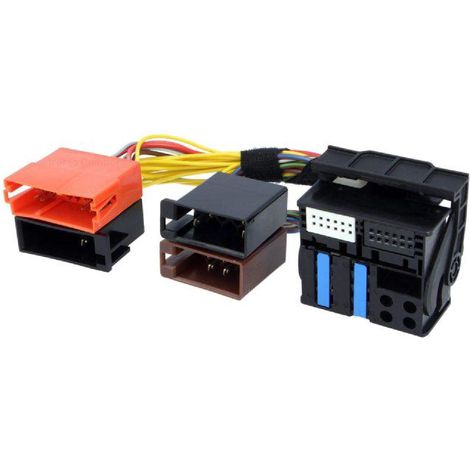 Fiche Autoradio AIAD2 GPS RNS-E compatible avec Audi A3 A4 A6 - noir