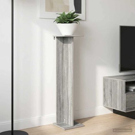 Soporte de plantas 2 pcs Gris 25 x 25,5 x 100,5 cm