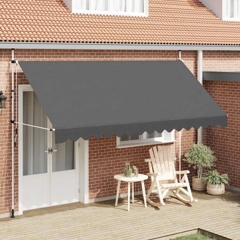 Maison Exclusive - Tenda da Sole Retrattile Manuale 400 cm Antracite