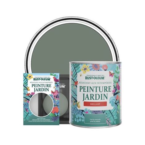 Peinture Jardin, Finition Brillante - Sérénité (1/3)