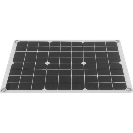 Panneau Solaire 50W Pliable Monocristallin avec Double USB pour Camping Car Bateau Charge Extérieure (1/5)
