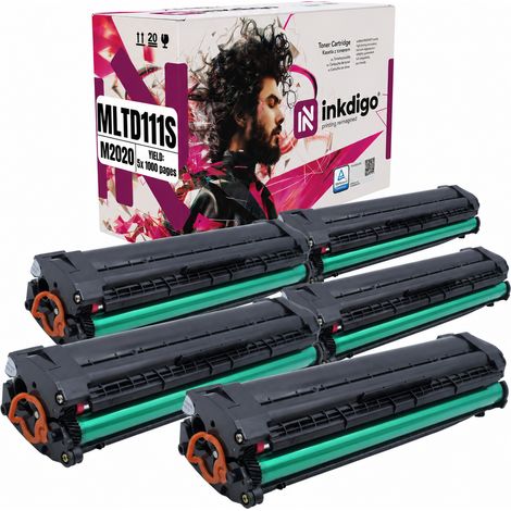 Toner Inkdigo MLT-D111S compatibile con Samsung Xpress M020 SL-M2022 M2078W, certificato TÜV. (1/5)