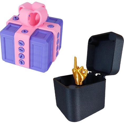 Boîte à Blague - Boîte à Vis 3D Imprimée - 8 cm - Pour Cadeaux Décalés - 1 Pièce (1/5)