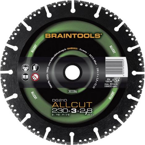 Disque de tronçonneuse diamanté DG210 ALLCUT Ø125 mm (1/2)