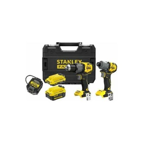 STANLEY ZESTAW V20 SFMCK211MDT (SFMCD726 + SFMCF830) 1x4,0Ah 1x2,0Ah PRO-STACK