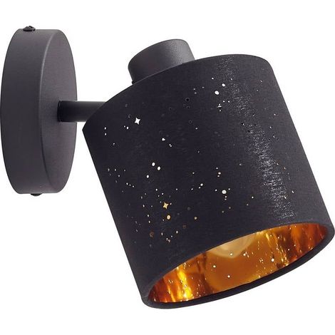 Lindby 'Vasilia' in Nero da Tessuto