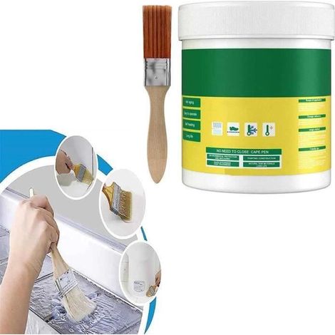 Scellant innovant Mighty Paste, Revêtement imperméable en polyuréthane, Scellant isolant étanche, Agent anti-fuite imperméable 300g (1/4)