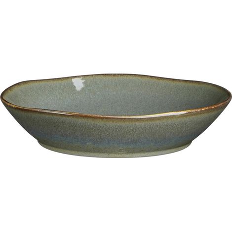Mica Decorations Schale Racco stoneware 6 x 28 cm grün (1/2)