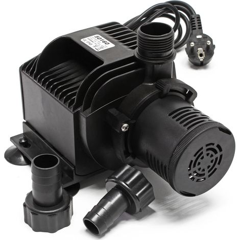 SunSun HJ-5000 ECO Pompe réglable - 195 x 145 x 150 mm - 4000 l/h / 65 W / refoulement max. 3 m - pour filtre piscine bassin fontaine jardin