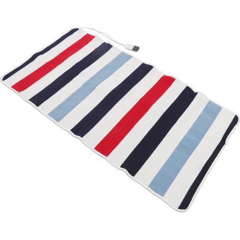 Alèse chauffante électrique - Protection automatique - Contrôle unique - Température ajustable - Taille 150x80cm - Matelas chauffant électrique US Plug 110V (1/5)