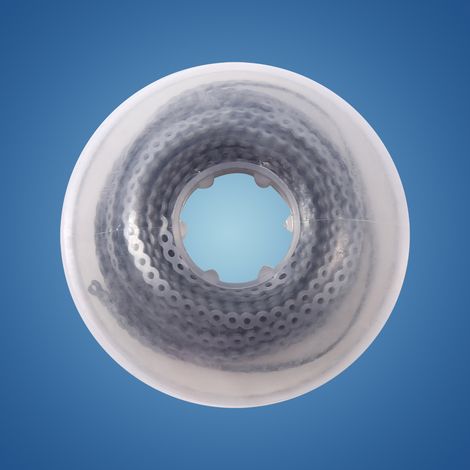 Chaîne élastique orthodontique dentaire ultra-puissante et continue (grise) (1/5)