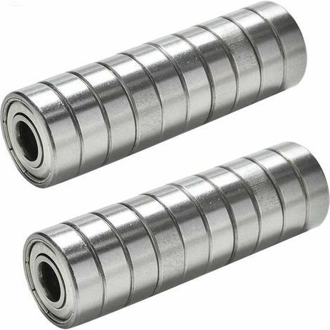 20 x Roulements à billes miniatures 608zz Roller Rolling Skate 8 22 7mm pour imprimante 3D (1/5)
