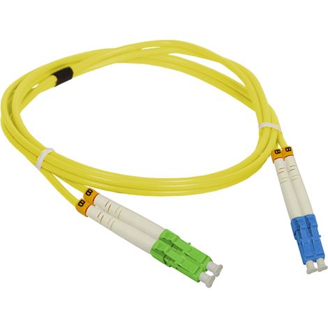 Cavo patch SM LC/APC-LC duplex 9/125 1,0 m alantec