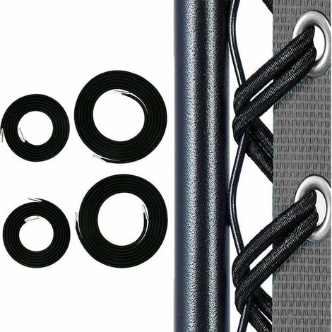 Replacement elastic cord for zero-gravity recliner chairs – Set of 4 black, universal, and durable toothed cords (1/5)
