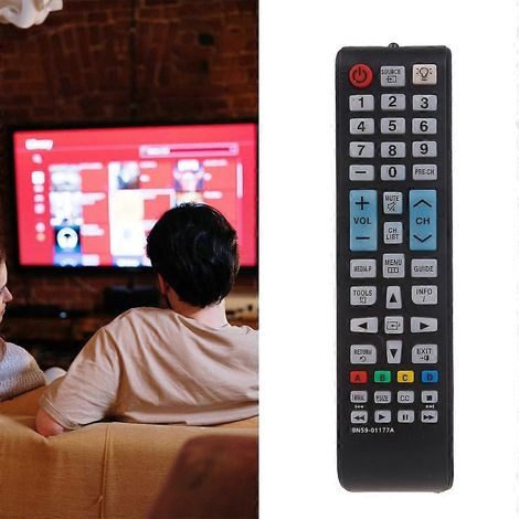 Télécommande TV BN59-01177A compatible avec les modèles PN43F4500, PN51F4550 et PN60F5350 (1/4)