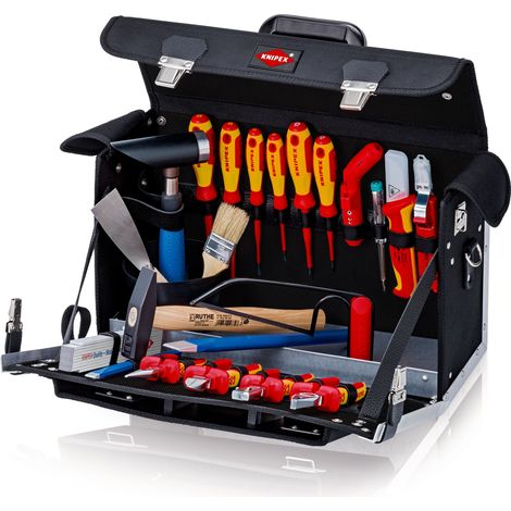 KNIPEX 00 21 02 EL Borsa portautensili "Classic" Elettro  180 mm